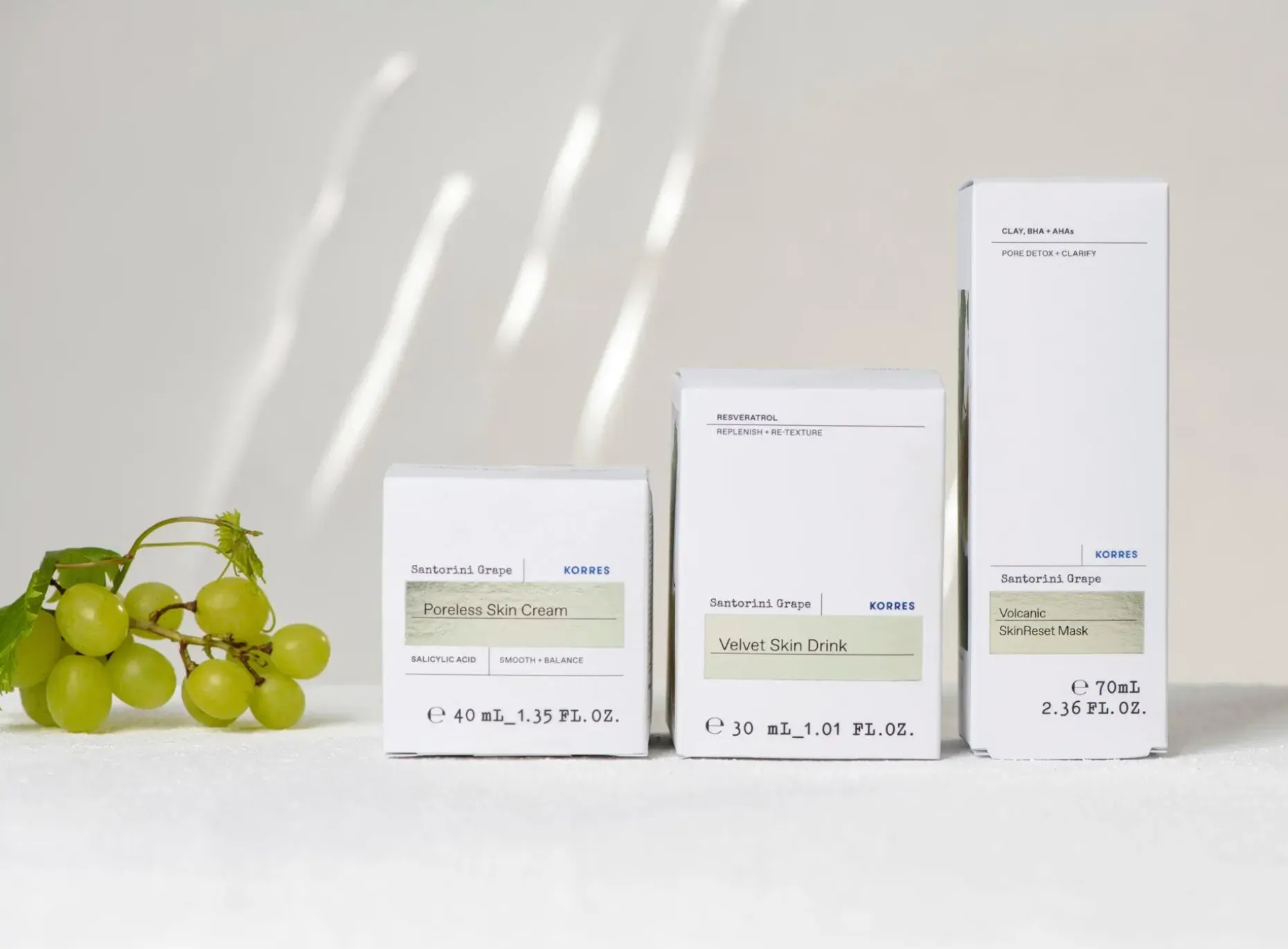 KORRES Santorini Grape Velvet Skind Drink öljyseerumi 30ml