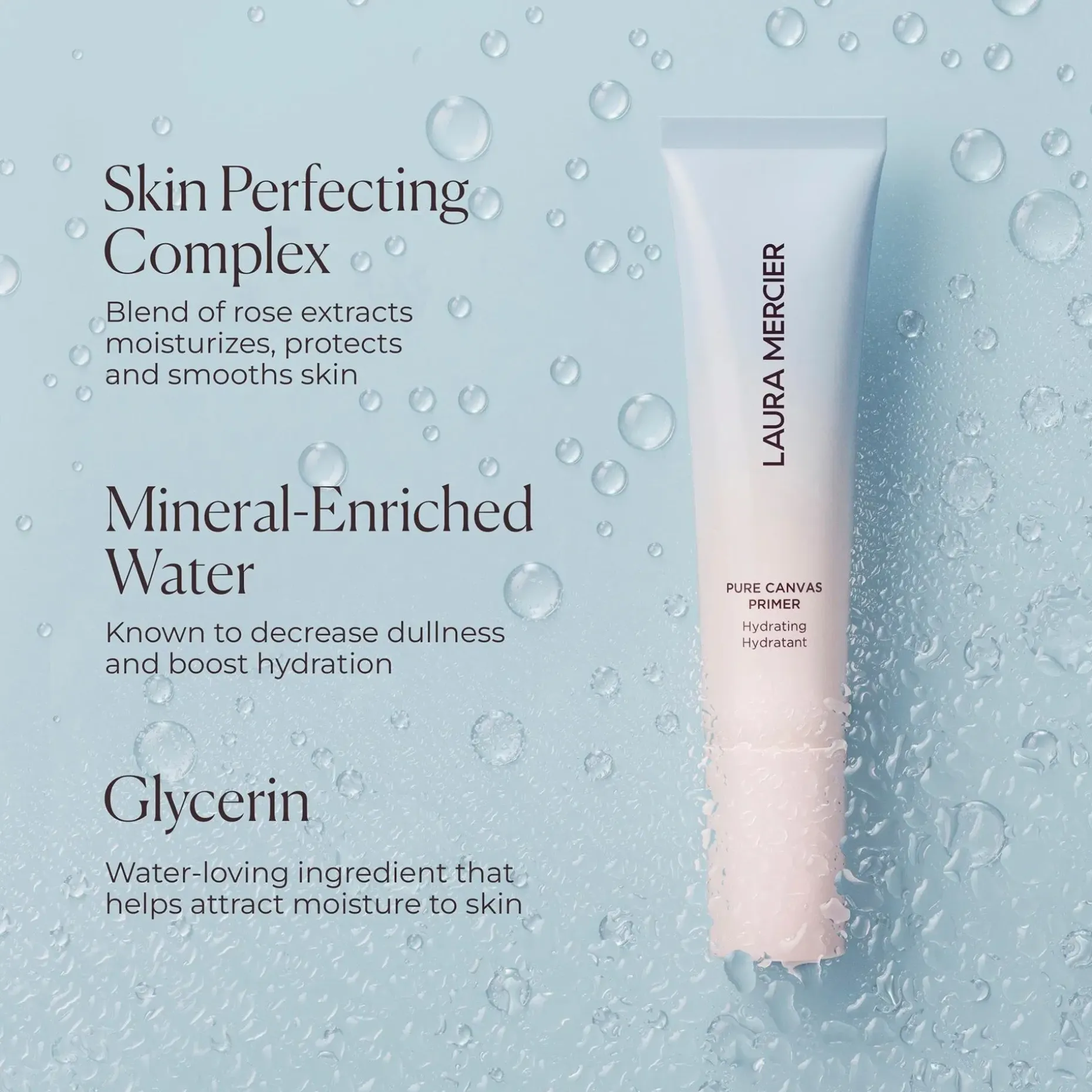 Laura Mercier Pure Canvas Hydrating Primer meikinpohjustaja 15 ml