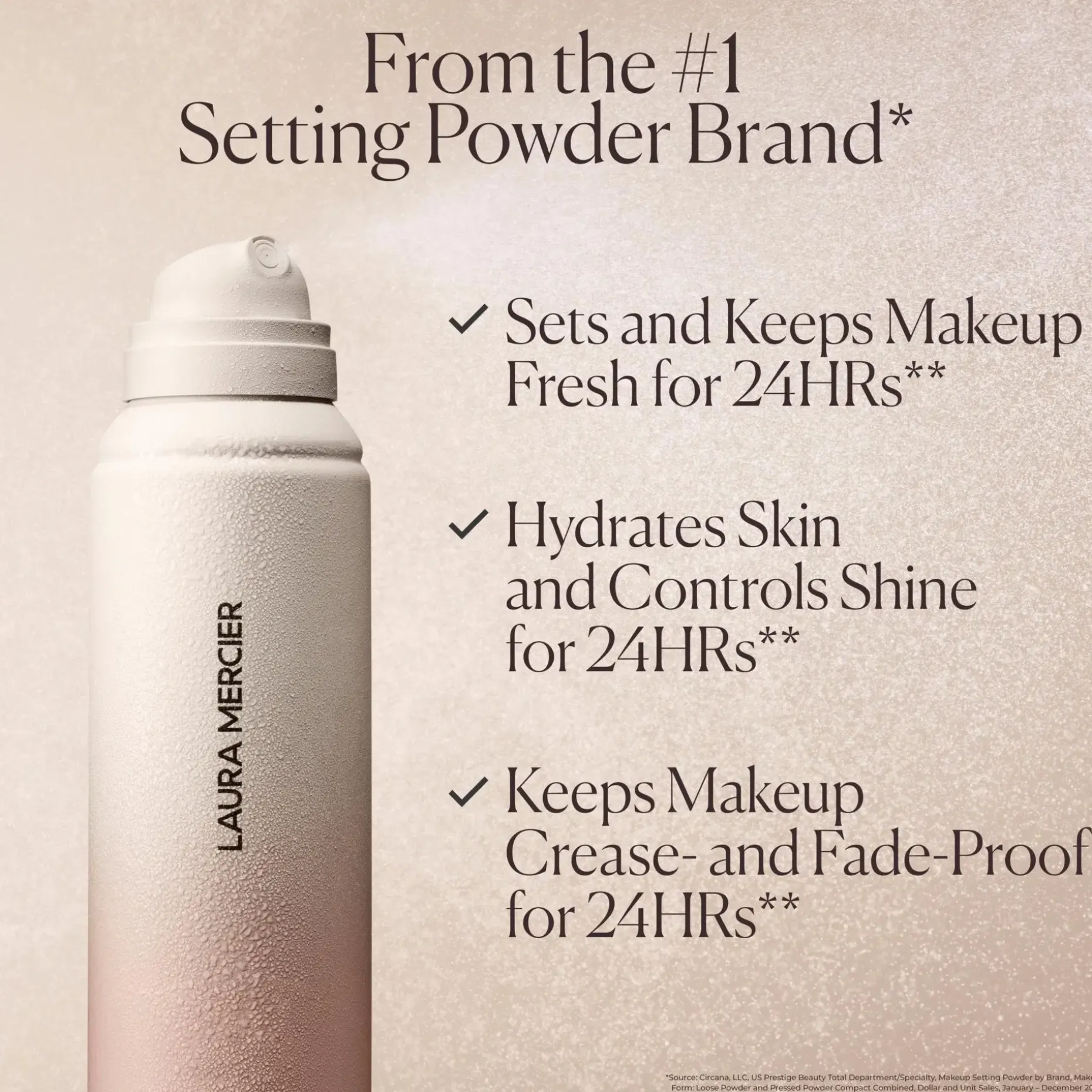 Laura Mercier Translucent Hydrating Setting Spray Ultra - Blur meikinkiinnityssuihke 100 ml