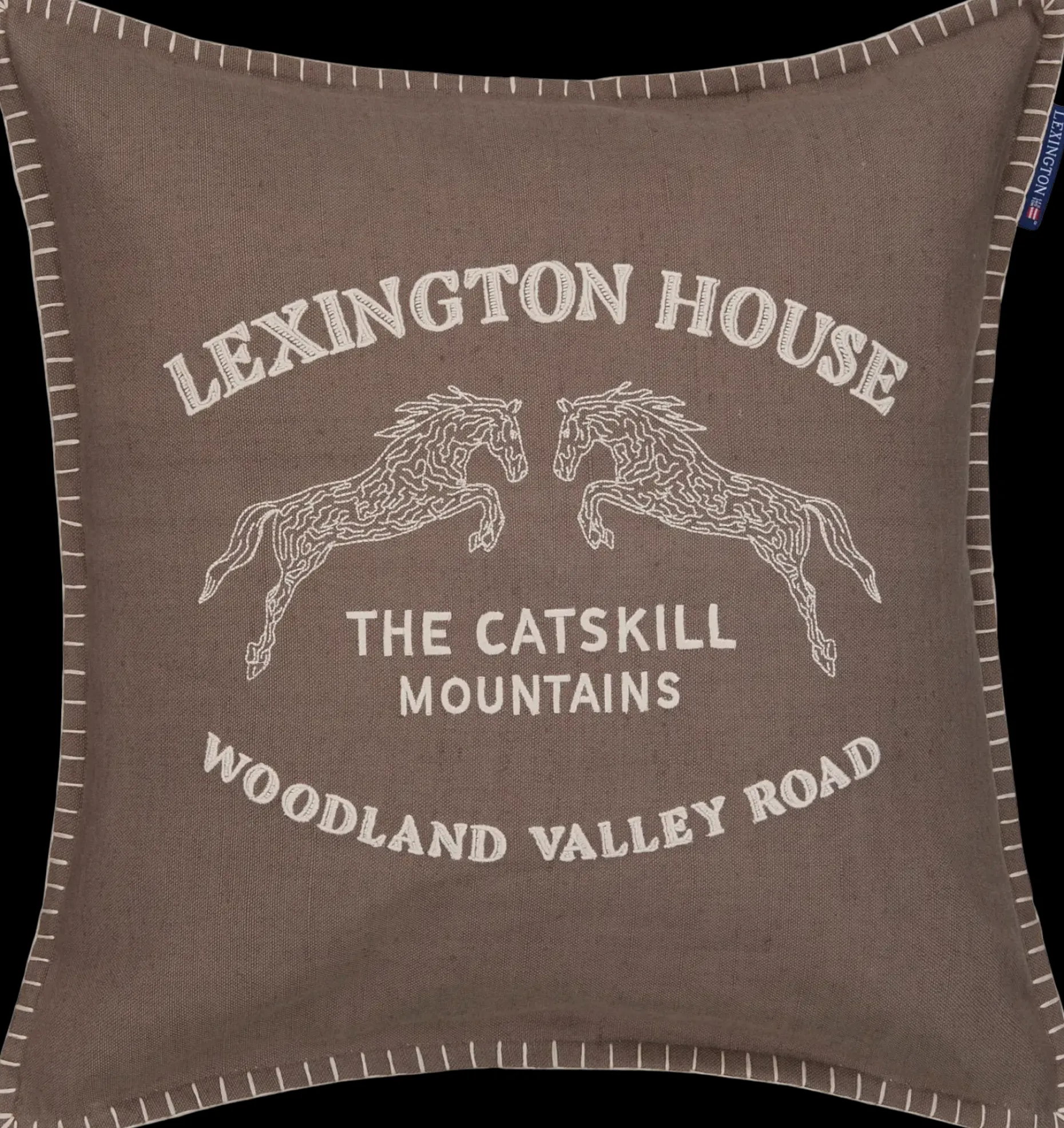 Lexington Catskills tyynynpäällinen 50x50cm stone/lt beige