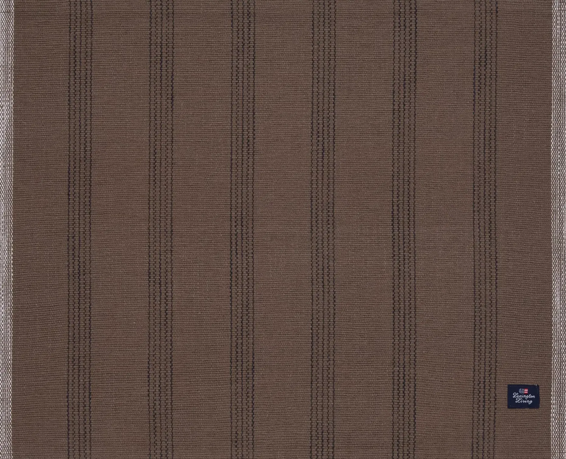 Lexington Striped tabletti 50x40cm stone/black