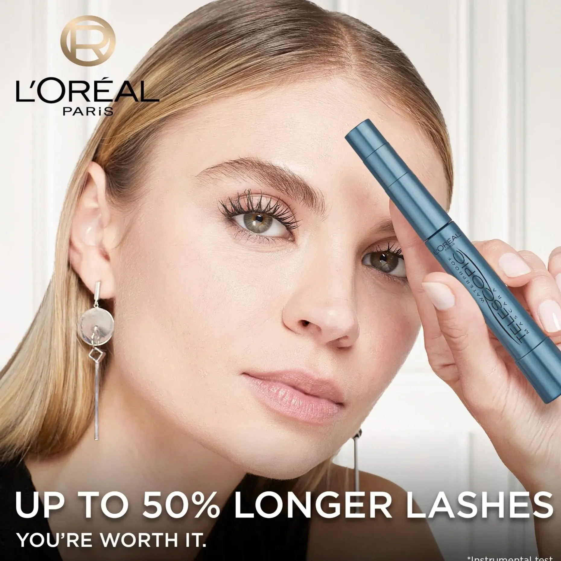 L'Oréal Paris Telescopic Black vedenkestävä maskara 8,4 ml