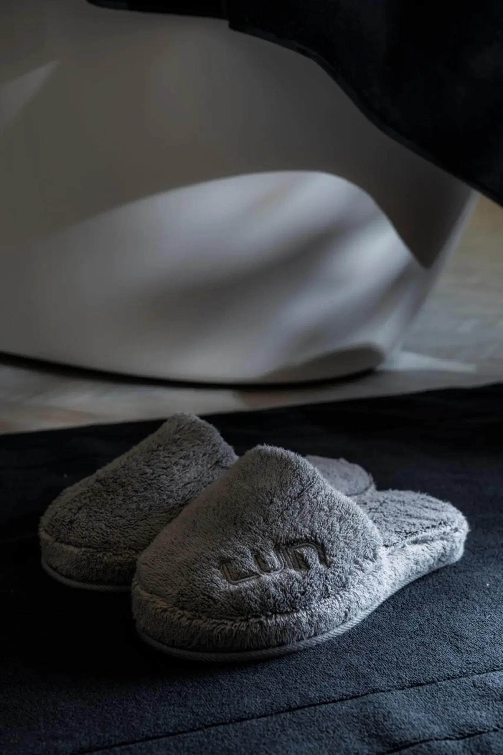 Luin Living Cosy kylpytossut granite S/M