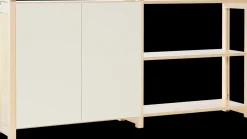 Lundia Classic hylly, kermansävyiset ovet