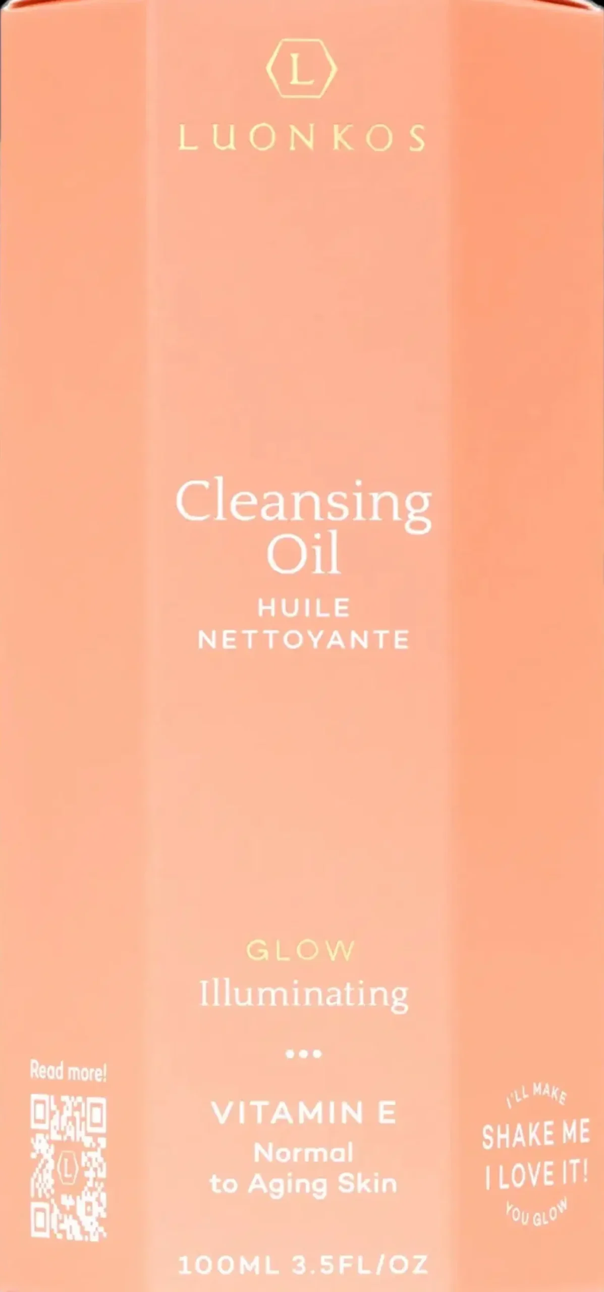 Luonkos Glow puhdistusöljy 100ml