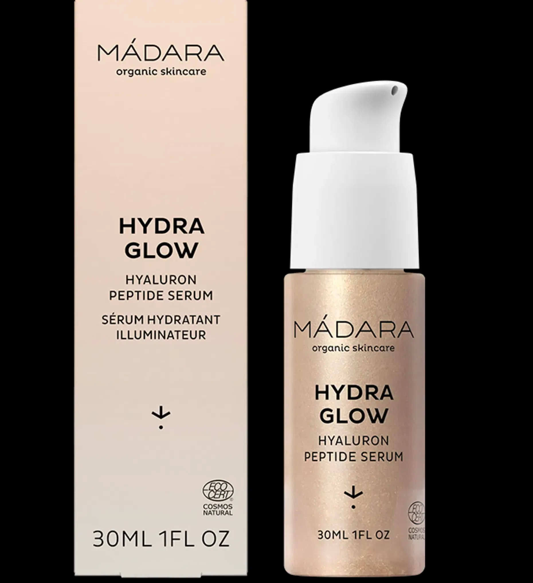 MADARA HYDRA GLOW Hyaluron Peptide Serum -seerumi 30ml