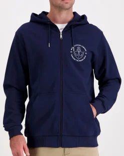 Makia Hook hupullinen vetoketjullinen collegepaita