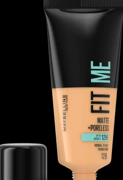 Maybelline New York Fit Me Matte+Poreless -meikkivoide 128 Warm Nude 30ml