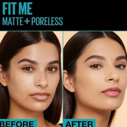 Maybelline New York Fit Me Matte+Poreless -meikkivoide 250 Sun Beige 30ml