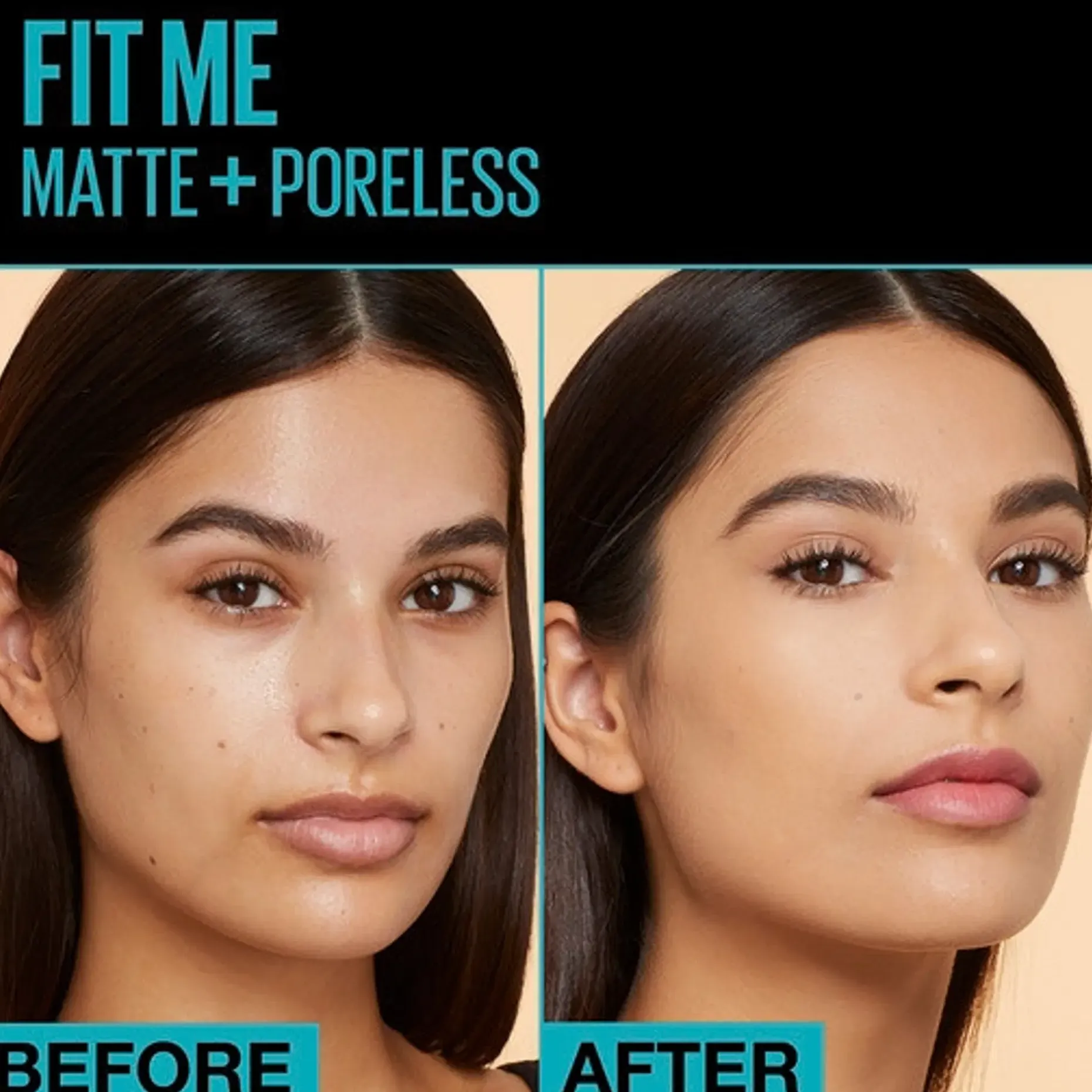 Maybelline New York Fit Me Matte+Poreless -meikkivoide 100 Warm Ivory 30ml