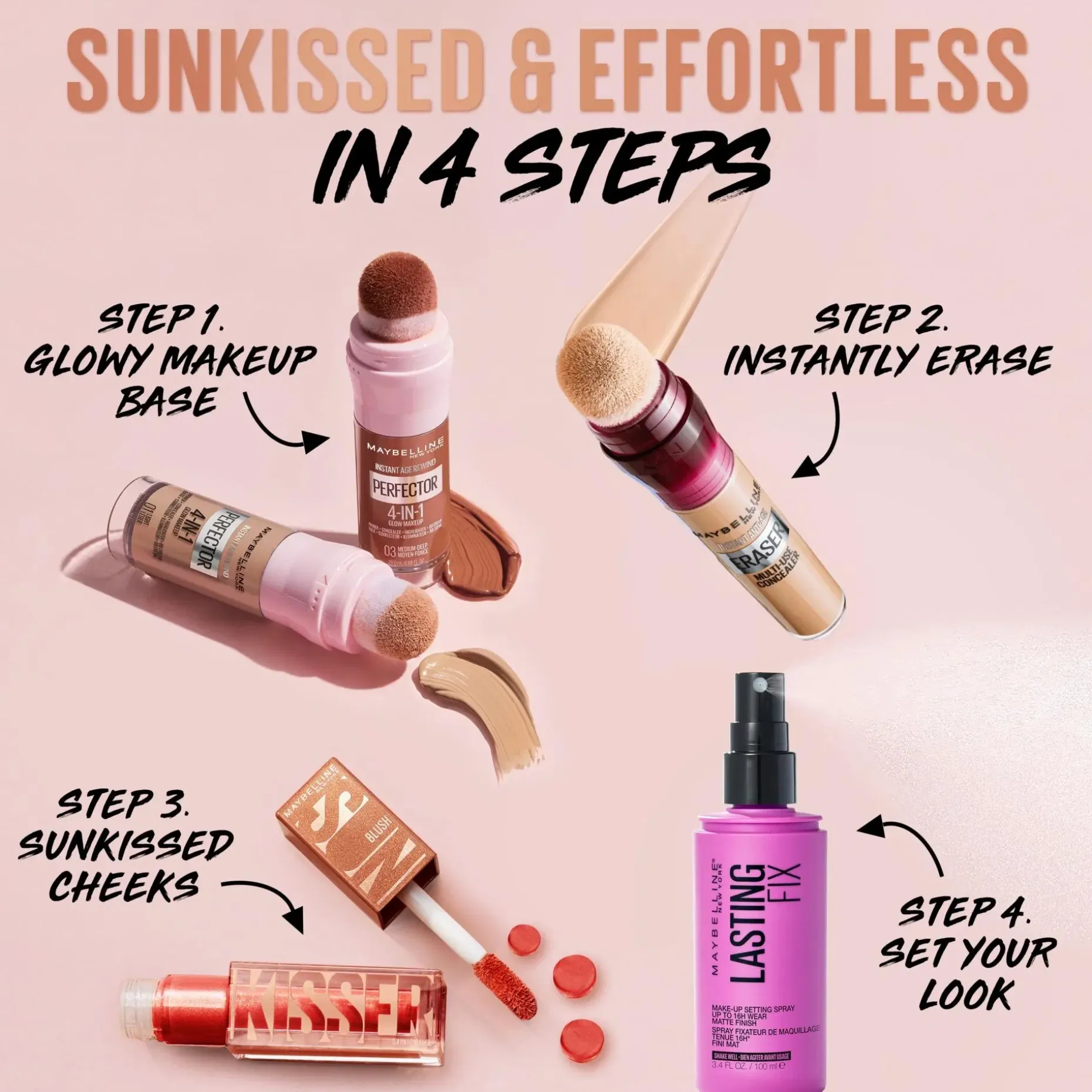 Maybelline New York Instant Anti Age Eraser Väriä Korjaava Peitevoide 05 Pink 6,8 ml