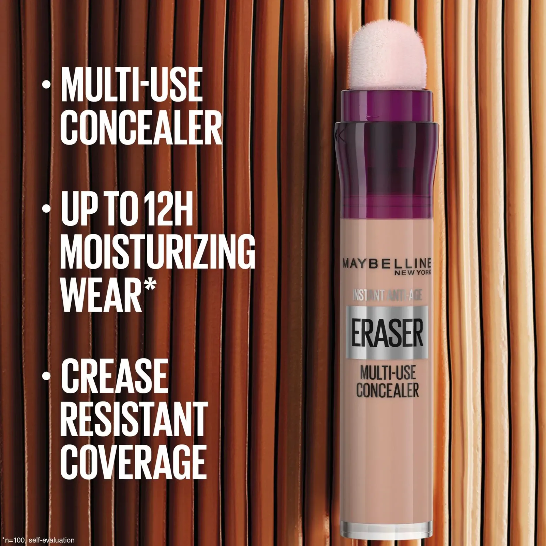 Maybelline New York Instant Anti Age Eraser 121 Light Honey peitevoide 6,8ml