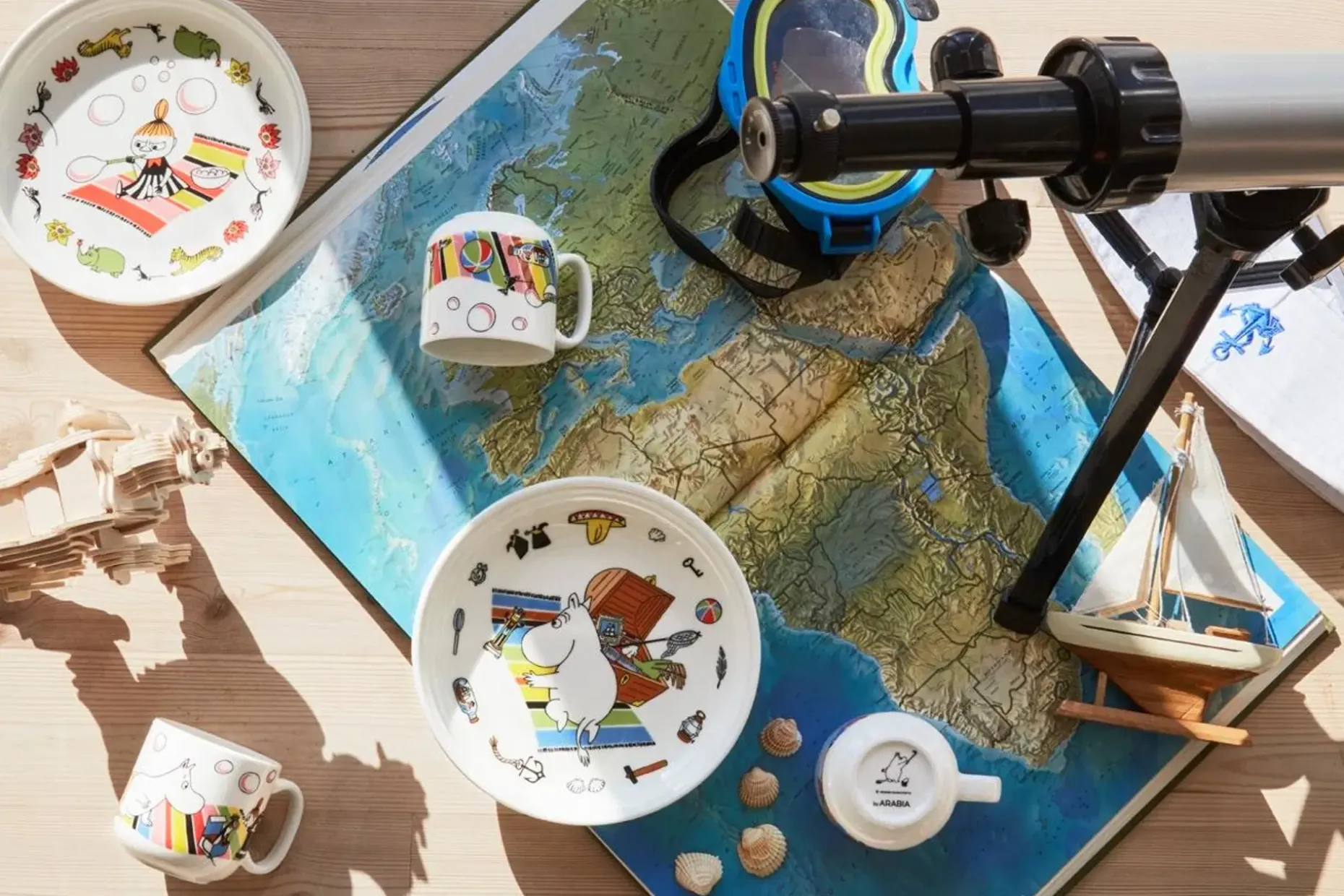 Moomin Arabia Muumi Lastenastiasto Muumipeikko 2-osainen