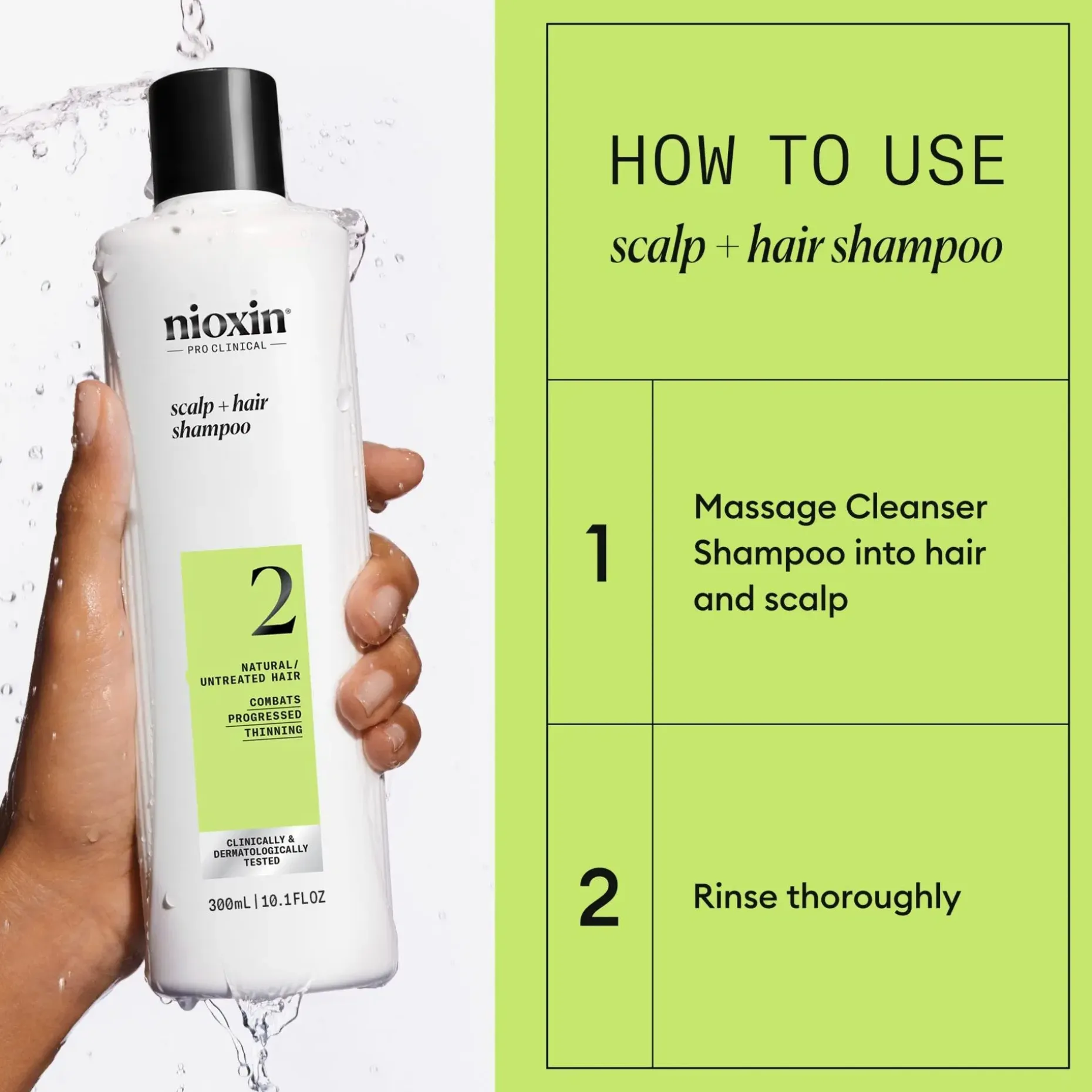Nioxin System 2 Shampoo 300 ml