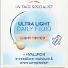 NIVEA SUN 40ml UV Face Specialist Ultra Light Daily Fluid Light Tinted SK50+ - sävyttävä aurinkosuojavoide