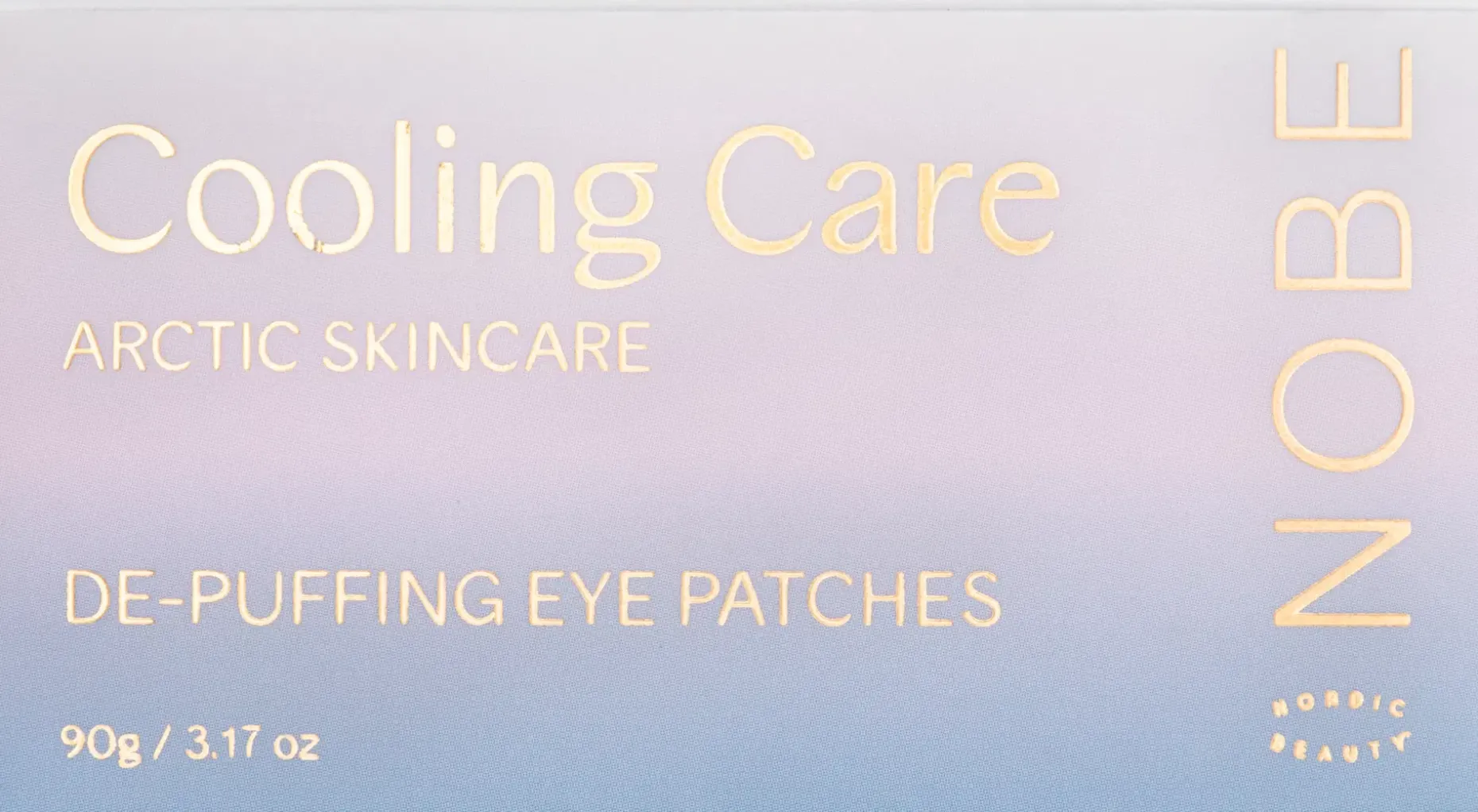 NOBE Nordic Beauty Cooling Care De-Puffing Eye Patches silmänympärysnaamiot 30 pairs