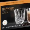 Noblesse Barista Cappuccino/Flat lasi 234 ml kirkas 2 kpl