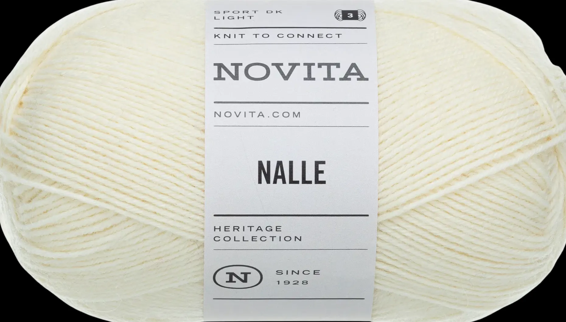 Novita Nalle 100g 010 luonnonvalkoinen
