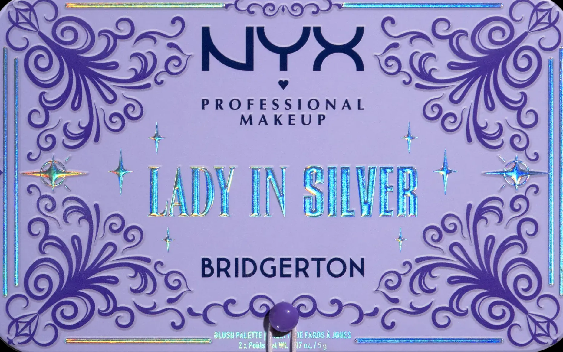 NYX Professional Makeup Bridgerton Royal Flush Palettes Lady In Silver meikkipaletti