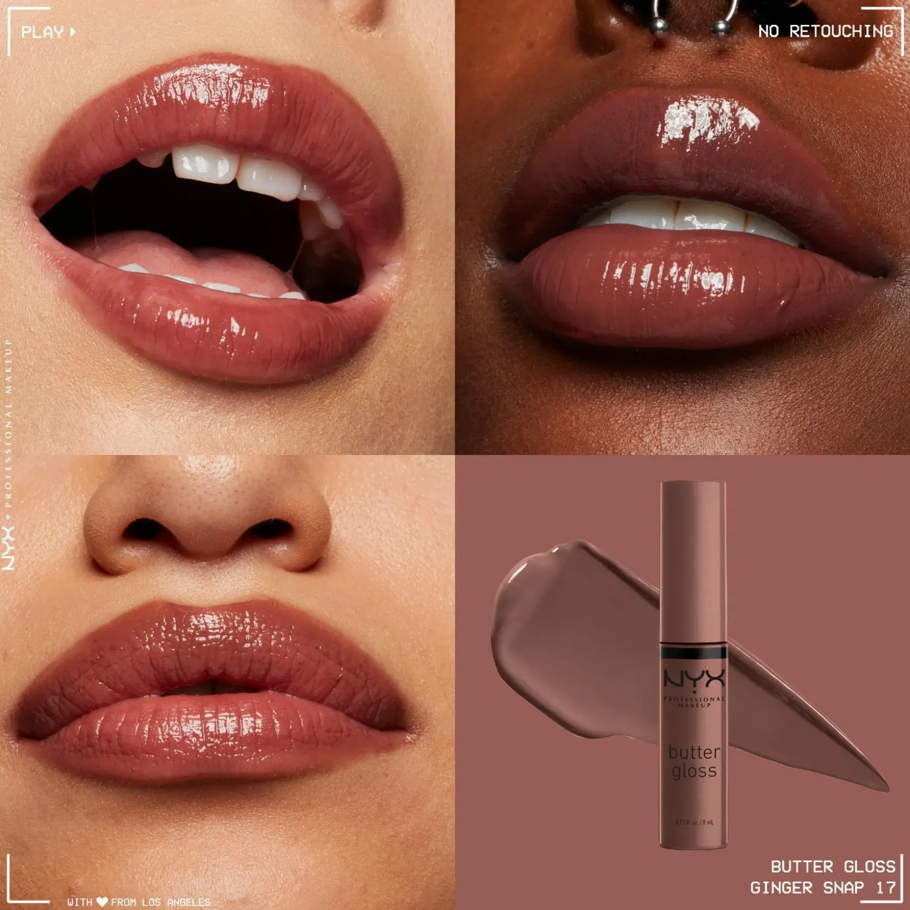 NYX Professional Makeup Butter Gloss huulikiilto 8 ml
