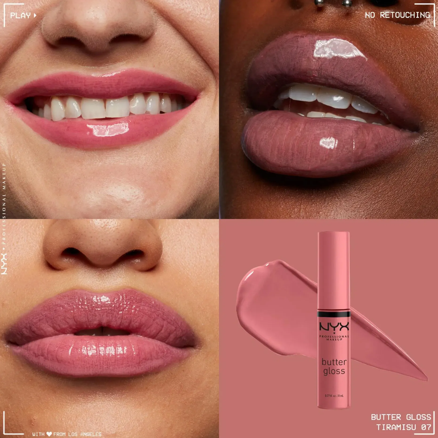 NYX Professional Makeup Butter Gloss huulikiilto 8 ml