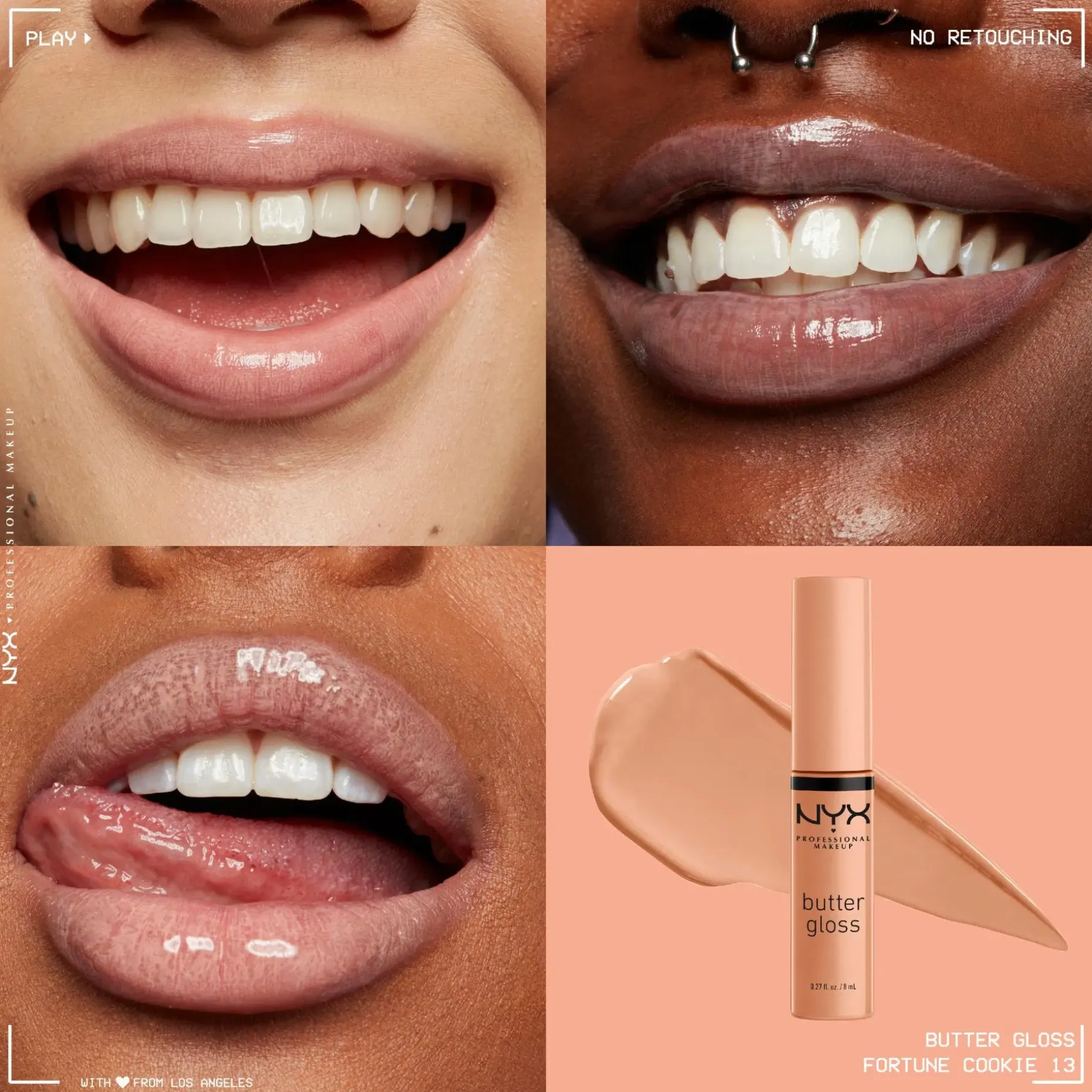 NYX Professional Makeup Butter Gloss huulikiilto 8 ml