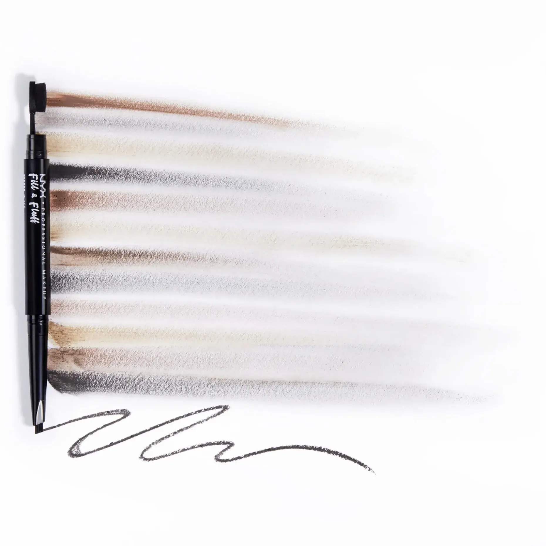 NYX Professional Makeup Fill & Fluff Eyebrow Pomade Pencil kulmakynä 0,2g