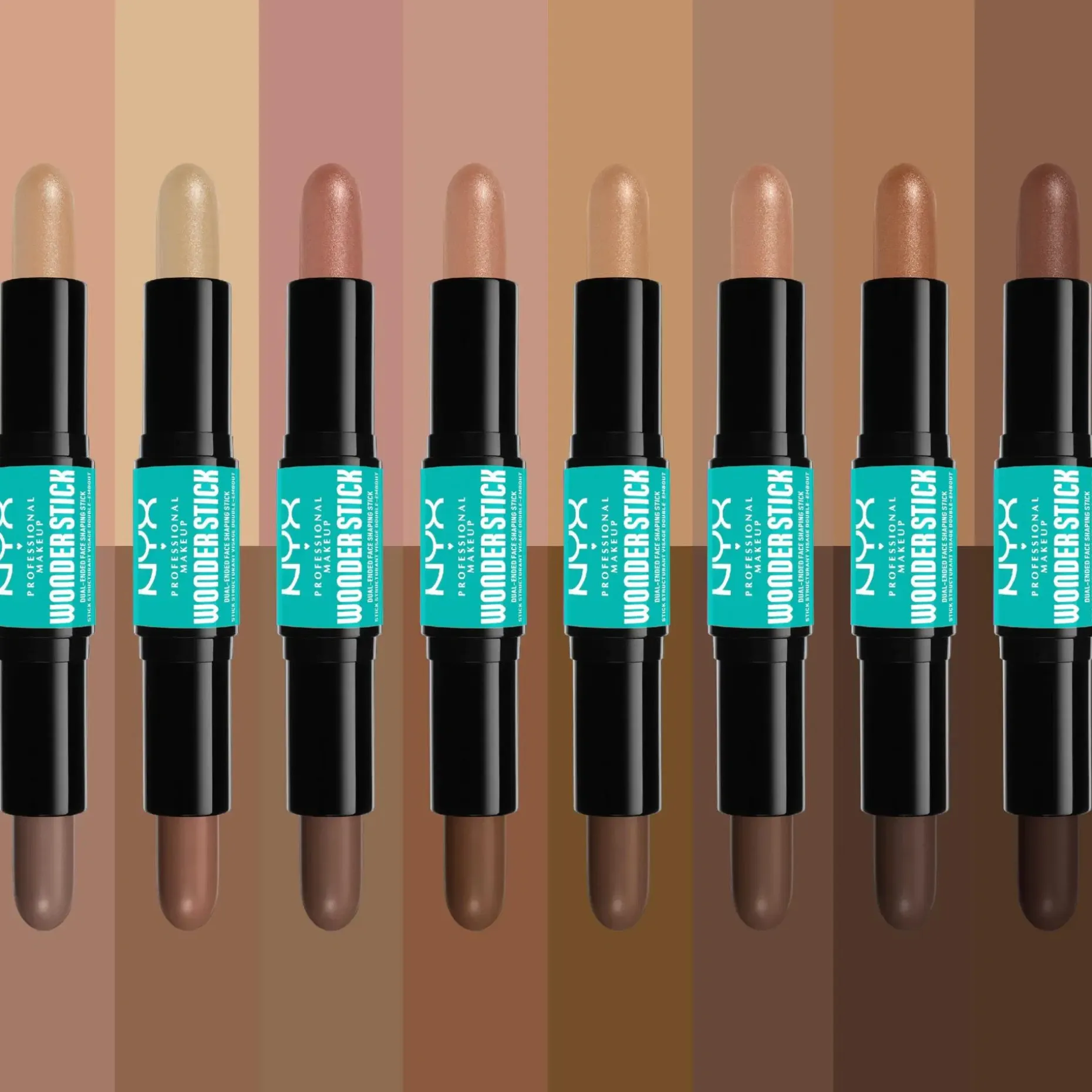 NYX Professional Makeup Wonder Stick Dual-Ended Face Shaping Stick korostuskynä 4 g