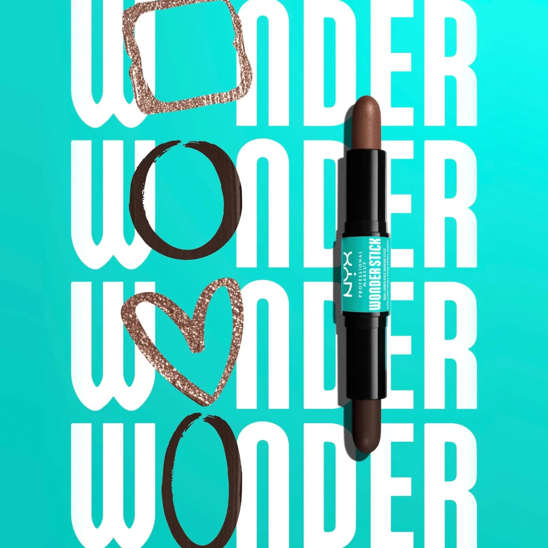 NYX Professional Makeup Wonder Stick Dual-Ended Face Shaping Stick korostuskynä 4 g