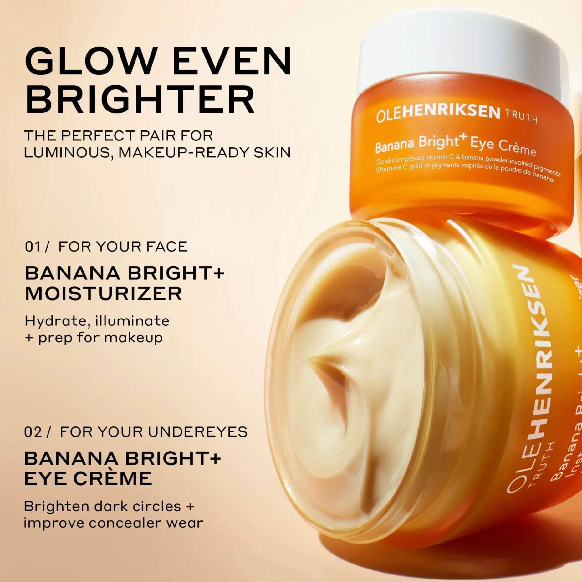 OleHenriksen Truth Banana Bright Plus Instant Glow Moisturizer kasvovoide 50 ml