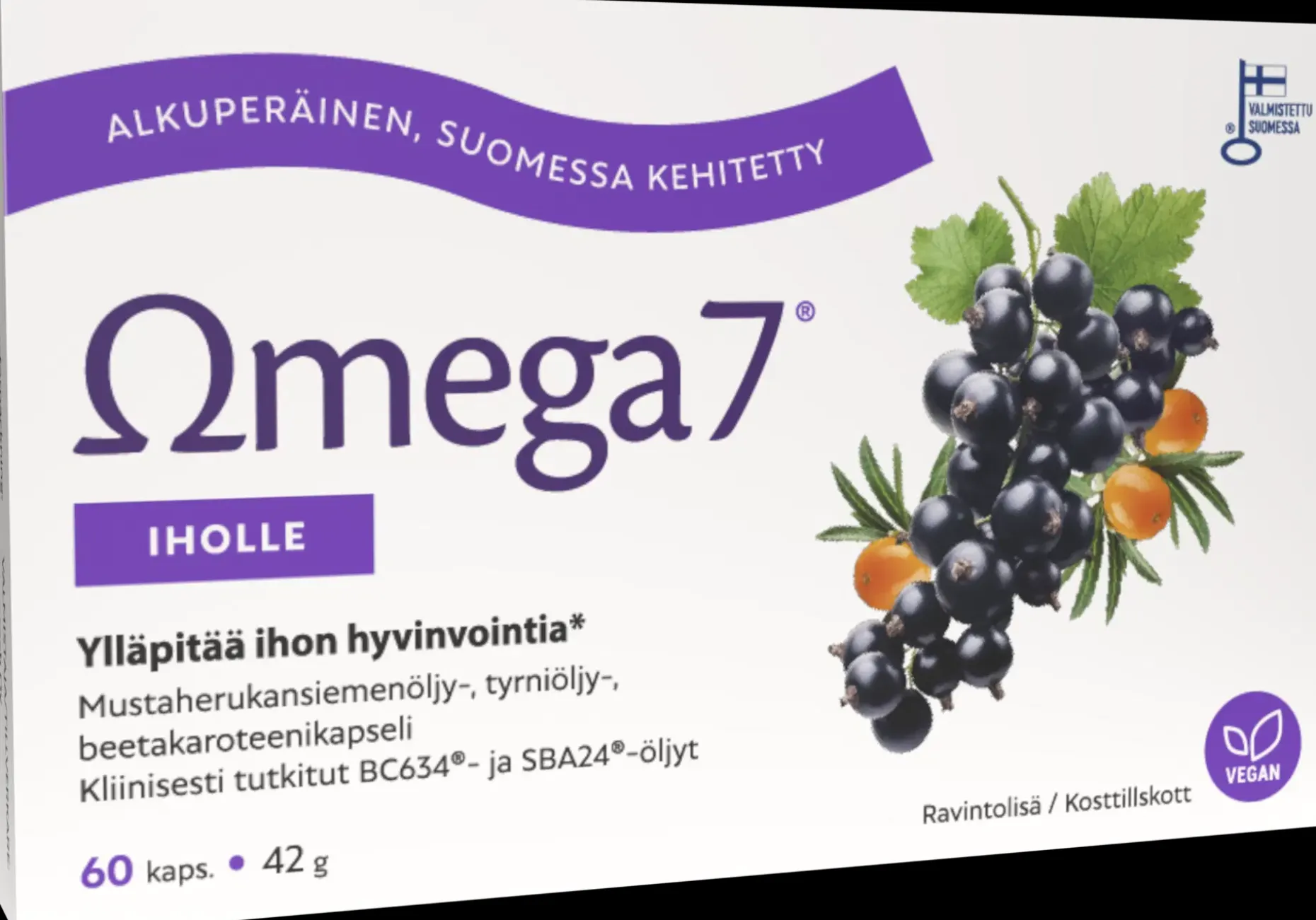 Omega7 BC634® + SBA24® Iholle 60 kaps