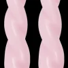Pentik Kierre kruunukynttilä 28 cm 2 kpl/pkt, vaaleanpunainen