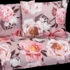 Pentik Pioni parivuoteen pussilakanasetti 240x220 cm + 2x50x60 cm vaaleanpunainen