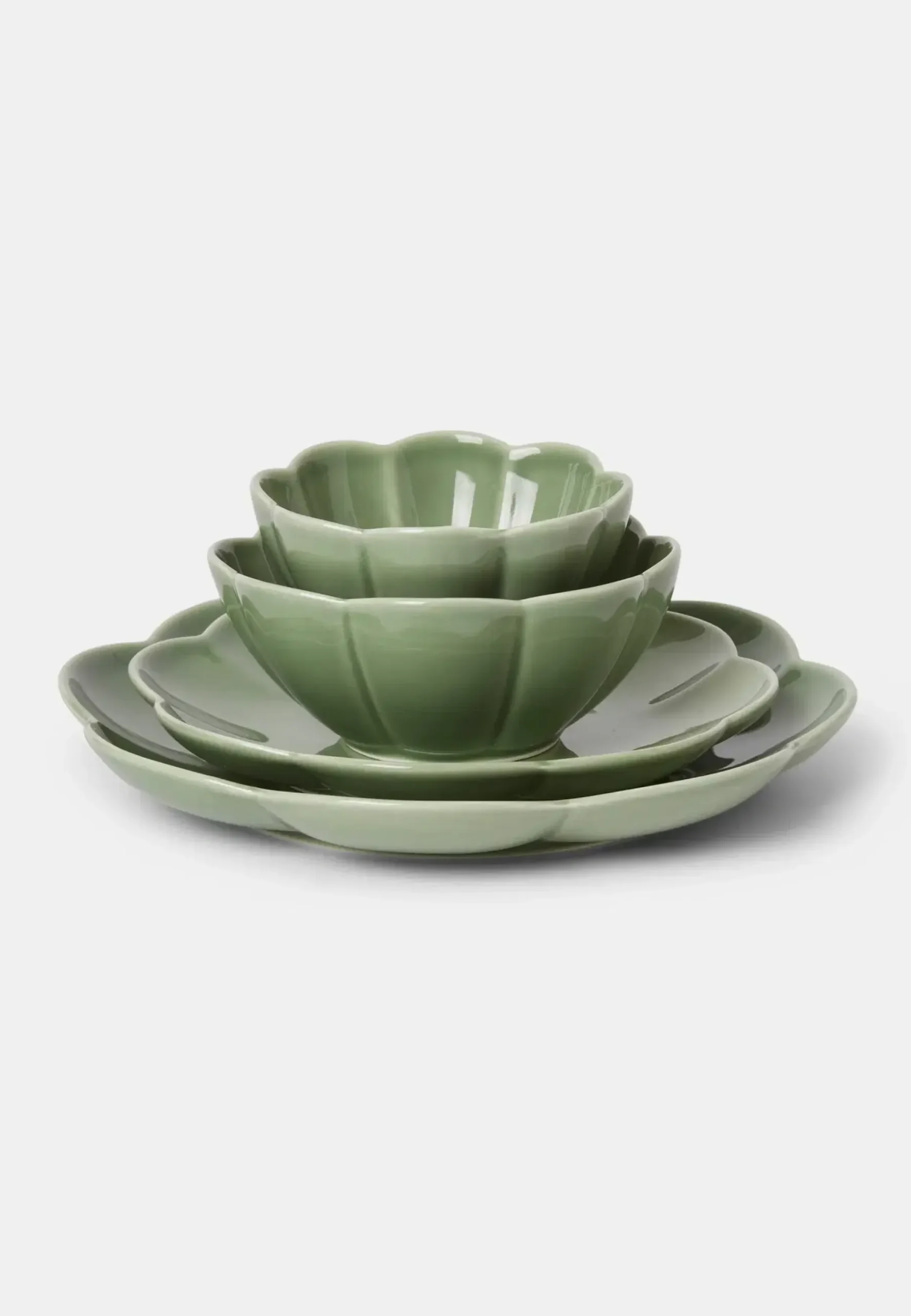 Portolino Living Florence lautanen 26 cm vihreä
