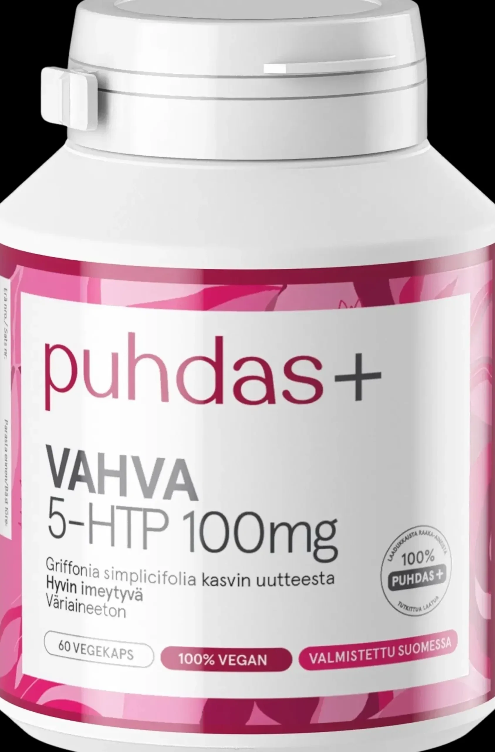 Puhdas+ 5-HTP 60 vegekaps