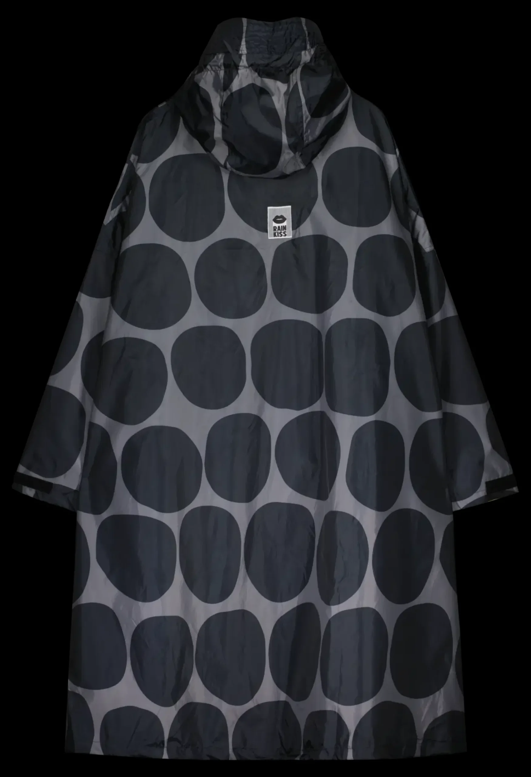 Rainkiss Black Polka sadeviitta