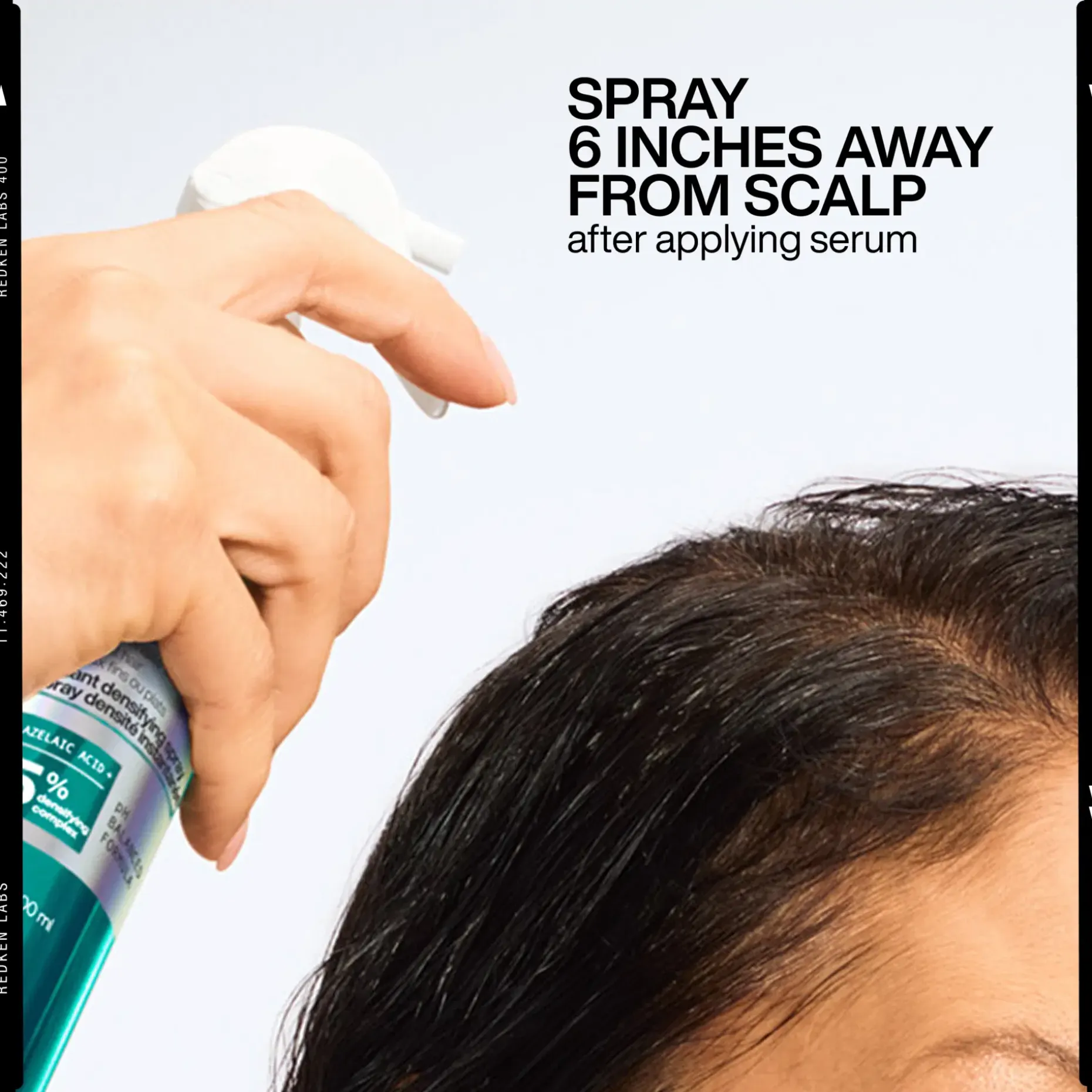 Redken Acidic Grow Full System hoitosuihke oheneville hiuksille. Auttaa vahvistamaan ja tuuheuttamaan hiuksia.