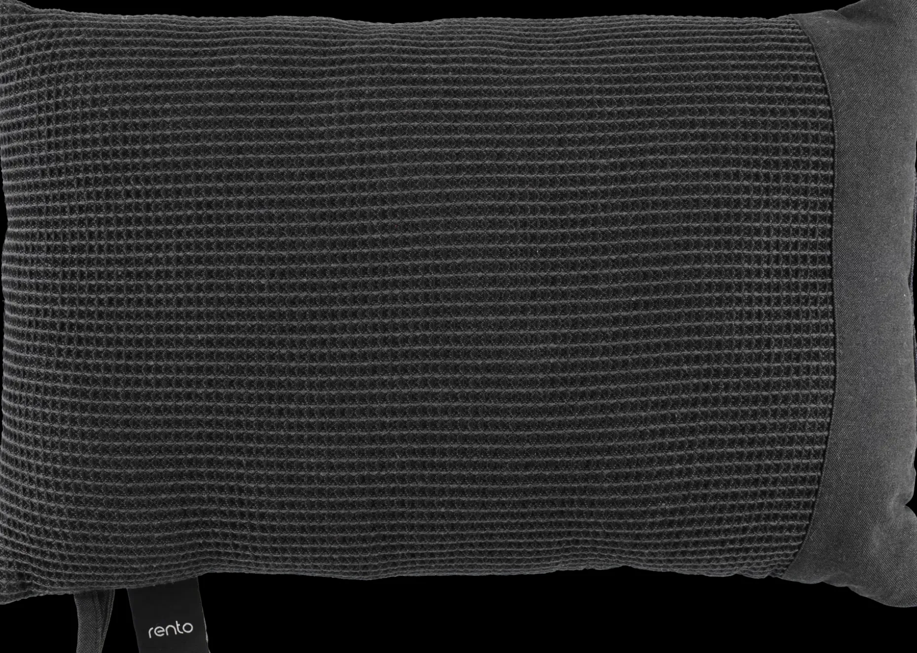 Rento Kenno saunatyyny XL 50x33 cm musta/harmaa