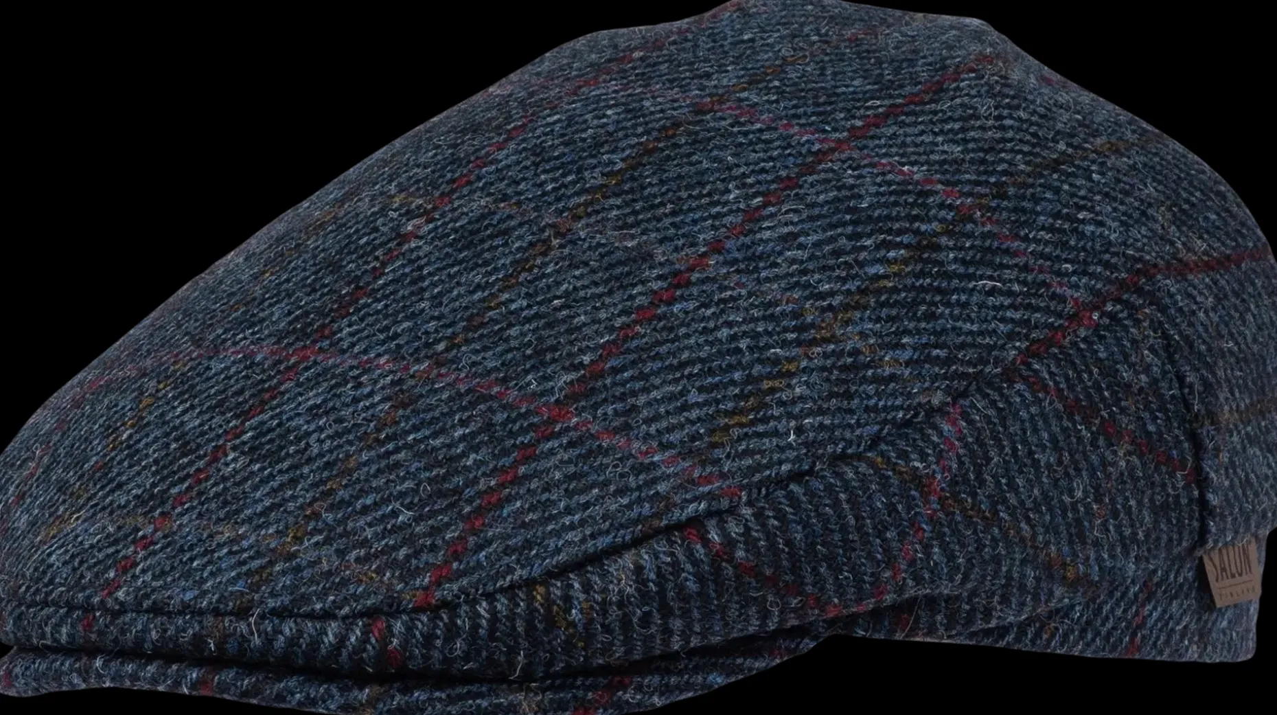 Salon Eero Gen Harris Tweed flat cap lakki
