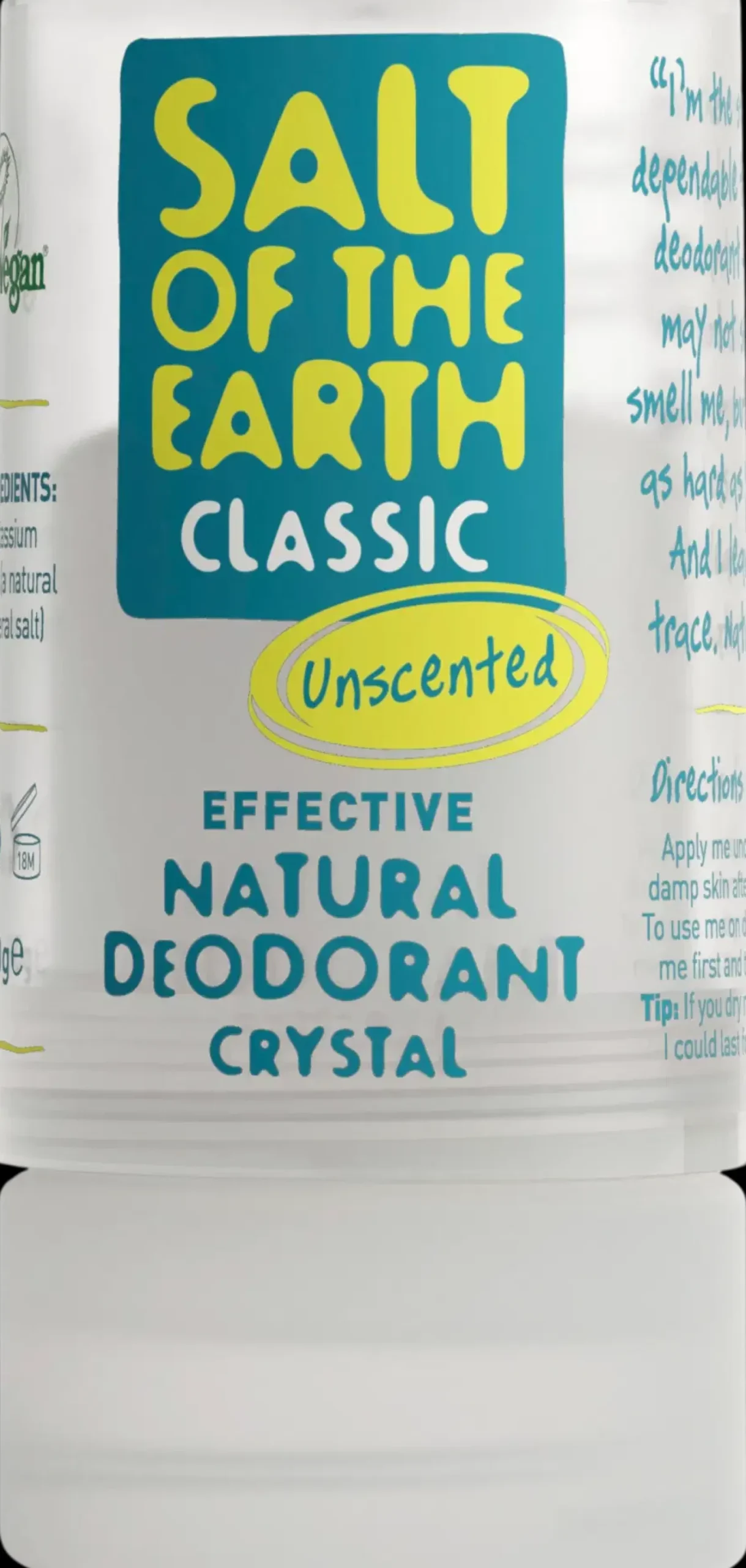 Salt of the Earth - Classic tuoksuton kivi deodorantti 90g
