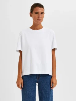 Selected Femme SLFEssential Boxy t-paita