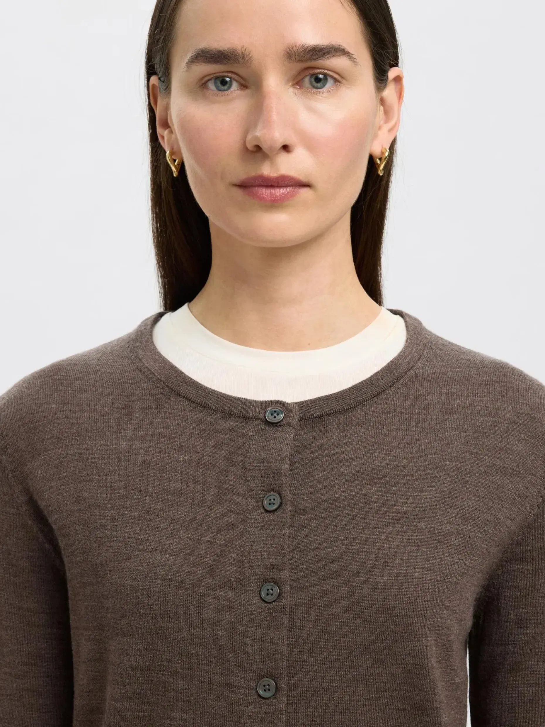 Selected Femme SLFThea merinovillainen neuletakki