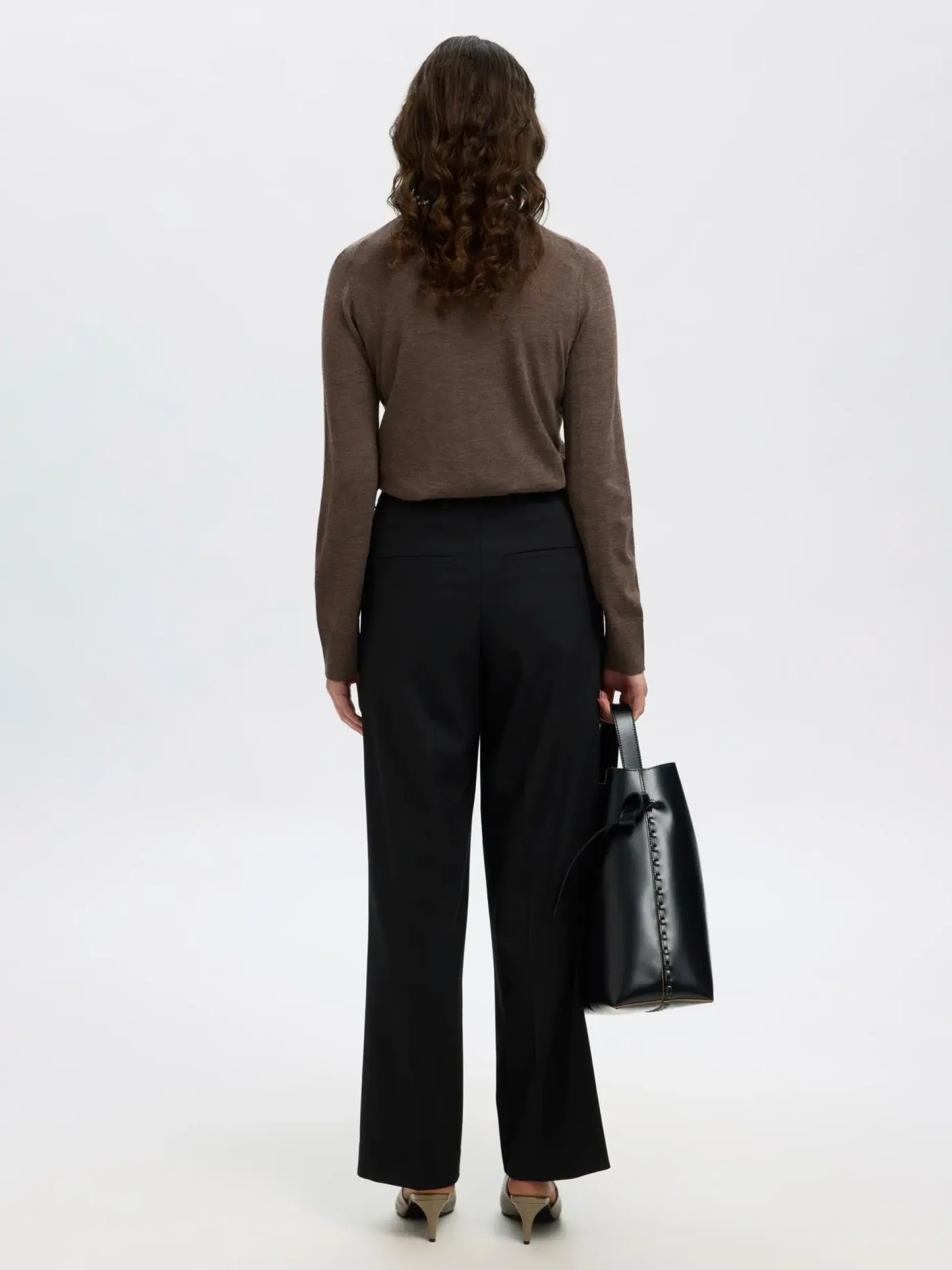 Selected Femme SLFThea merinovillainen neulepusero