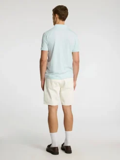 SELECTED HOMME Slhfave zip ss polo pikee