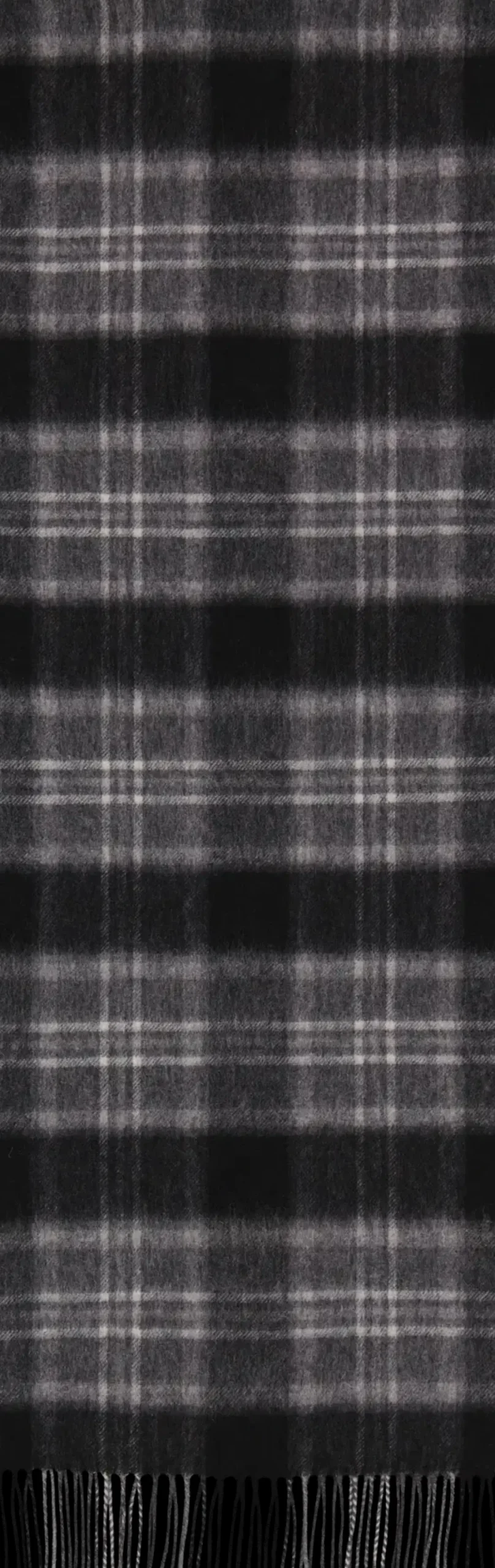 SELECTED HOMME Slhtope wool check scarf