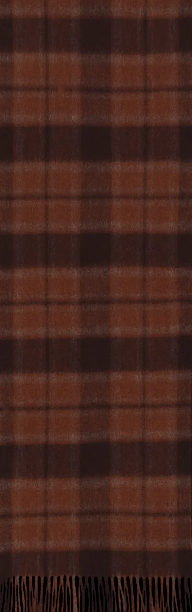 SELECTED HOMME Slhtope wool check scarf