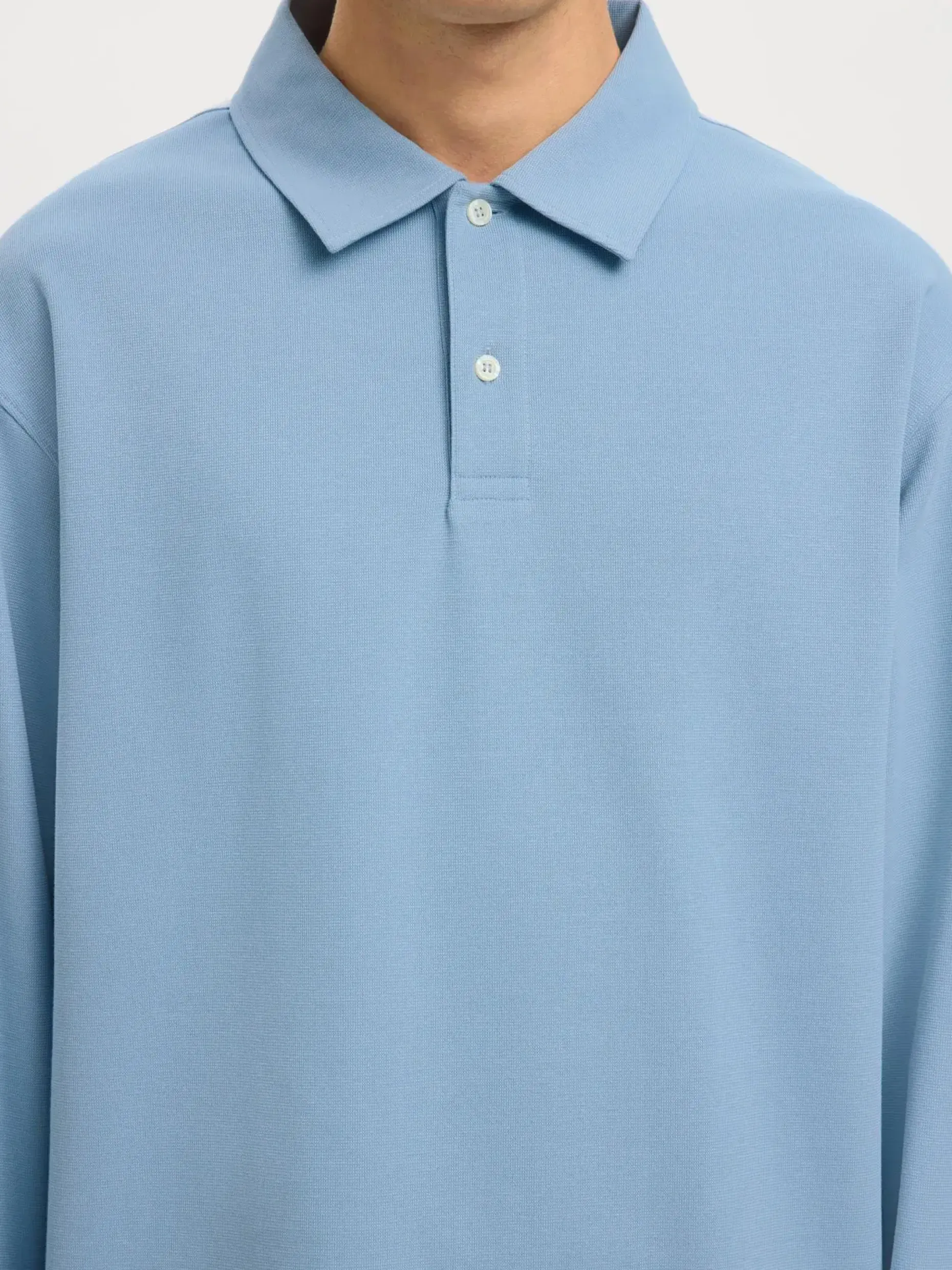 Selected Slhrelaxaiden ls polo pitkähihainen pikeepaita