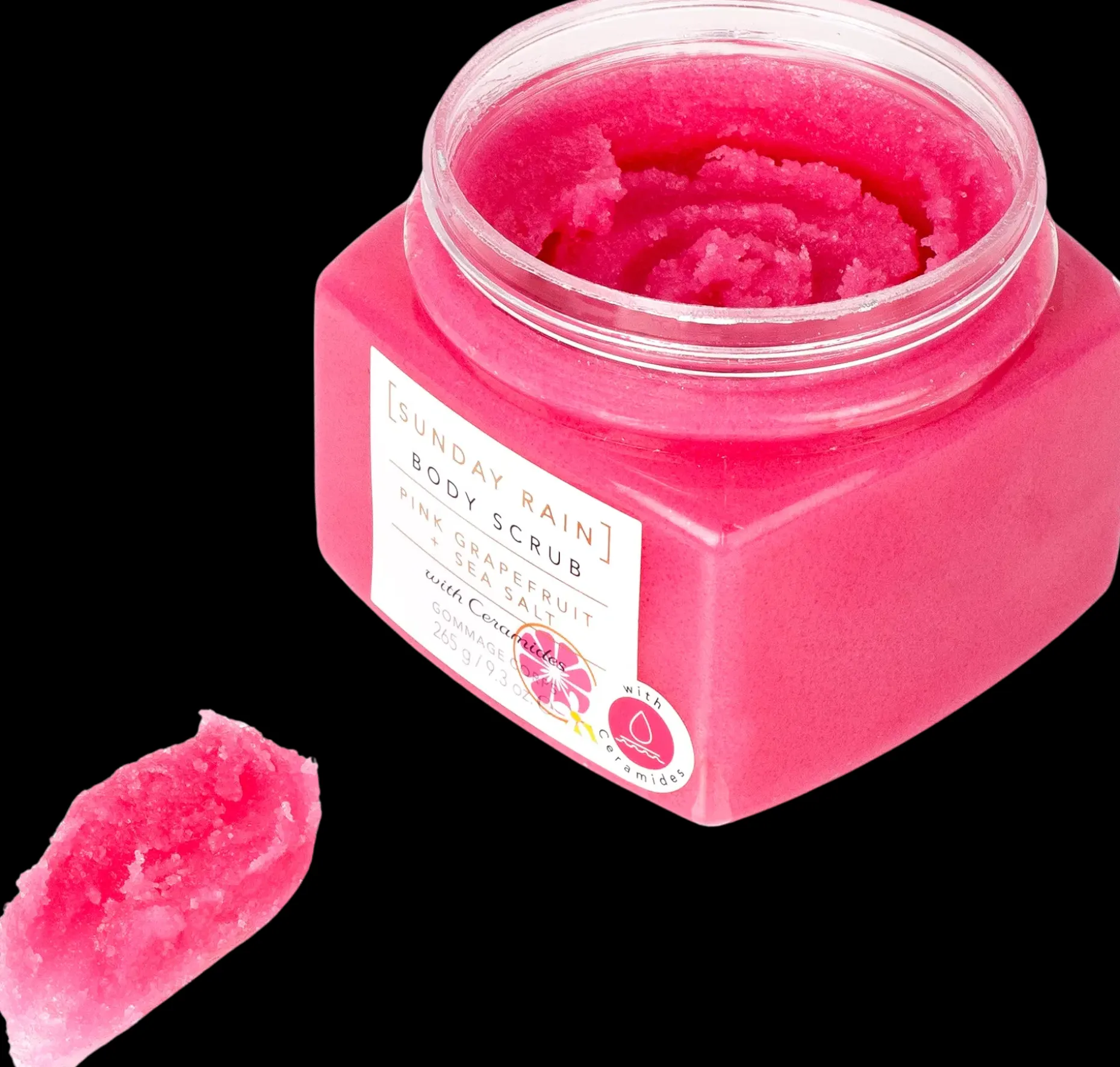 Sunday Rain Pink Grapefruit & Sea Salt vartalon kuorinta-aine 265g