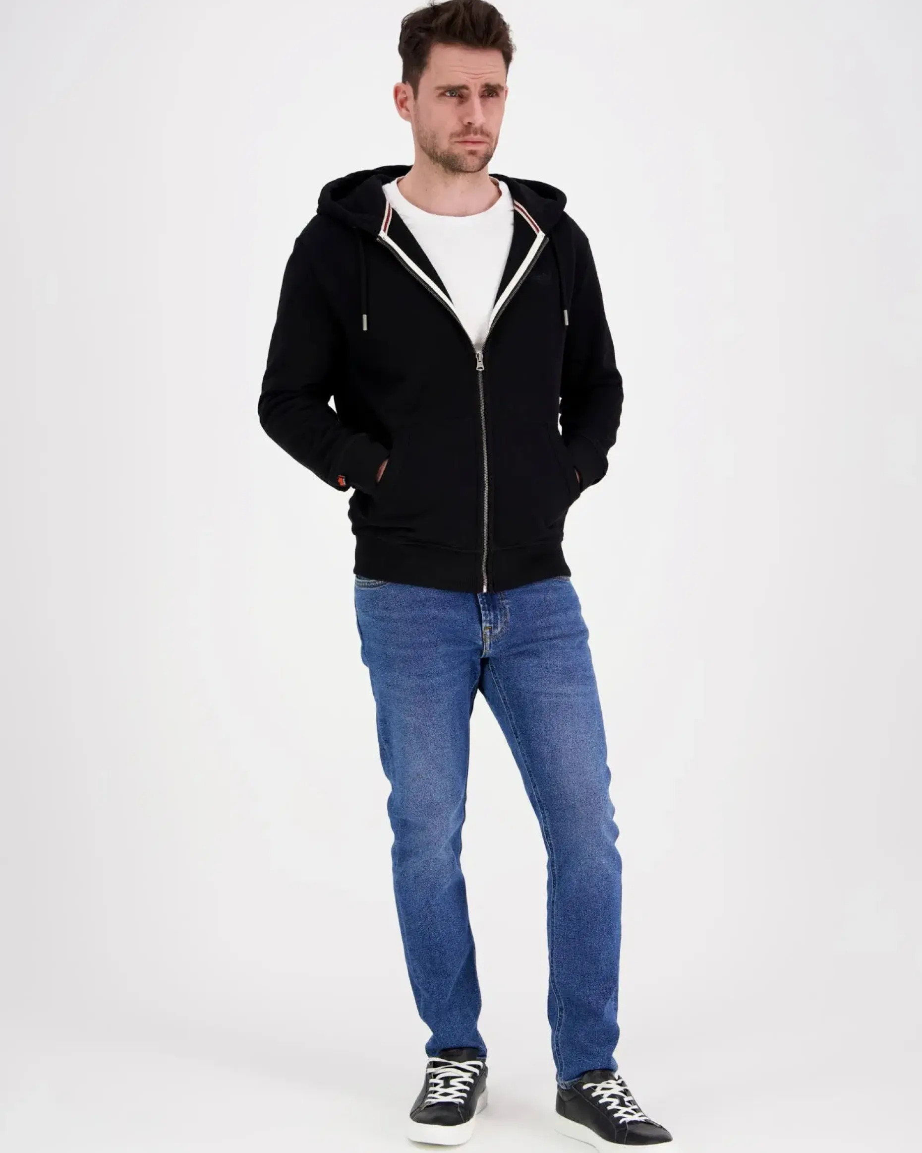 Superdry Essential logo zip hupparitakki