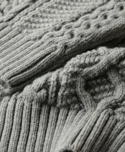 Superdry Jacob cable roll neck pooloneule